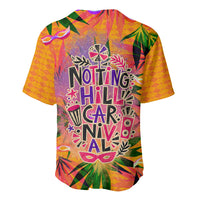 Notting Hill Carnival Baseball Jersey Caribbean Culture Music Festival Feathered Dancer Tropical