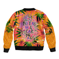 Notting Hill Carnival Bomber Jacket Caribbean Culture Music Festival Feathered Dancer Tropical