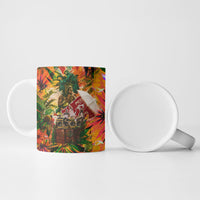 Notting Hill Carnival Ceramic Mug Caribbean Culture Music Festival Feathered Dancer Tropical
