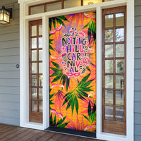 Notting Hill Carnival Door Cover Caribbean Culture Music Festival Feathered Dancer Tropical