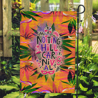 Notting Hill Carnival Garden Flag Caribbean Culture Music Festival Feathered Dancer Tropical