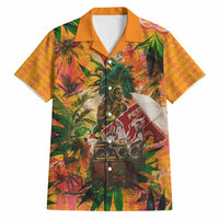 Notting Hill Carnival Hawaiian Shirt Caribbean Culture Music Festival Feathered Dancer Tropical