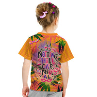 Notting Hill Carnival Kid T Shirt Caribbean Culture Music Festival Feathered Dancer Tropical