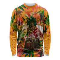 Notting Hill Carnival Long Sleeve Shirt Caribbean Culture Music Festival Feathered Dancer Tropical