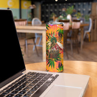 Notting Hill Carnival Skinny Tumbler Caribbean Culture Music Festival Feathered Dancer Tropical