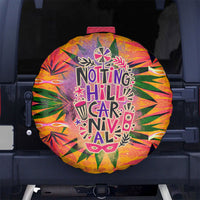 Notting Hill Carnival Spare Tire Cover Caribbean Culture Music Festival Feathered Dancer Tropical