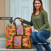 Notting Hill Carnival Travel Bag Caribbean Culture Music Festival Feathered Dancer Tropical