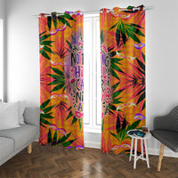 Notting Hill Carnival Window Curtain Caribbean Culture Music Festival Feathered Dancer Tropical