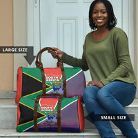 South Africa Heritage Day Travel Bag Celebrating Roots Flag Map Sunset Savanna