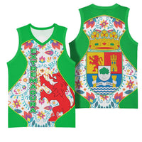 Extremadura Flag Basketball Jersey Autonomous Community of Spain - Wonder Print Shop