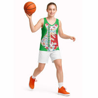 Extremadura Flag Basketball Jersey Autonomous Community of Spain - Wonder Print Shop