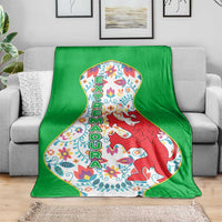 Extremadura Flag Blanket Autonomous Community of Spain - Wonder Print Shop