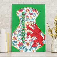 Extremadura Flag Canvas Wall Art Autonomous Community of Spain - Wonder Print Shop