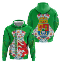 Extremadura Flag Hoodie Autonomous Community of Spain - Wonder Print Shop