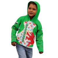 Extremadura Flag Kid Hoodie Autonomous Community of Spain - Wonder Print Shop