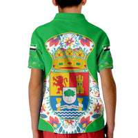 Extremadura Flag Kid Polo Shirt Autonomous Community of Spain - Wonder Print Shop