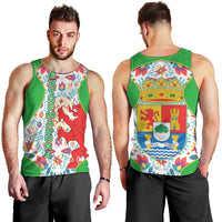 Extremadura Flag Men Tank Top Autonomous Community of Spain - Wonder Print Shop