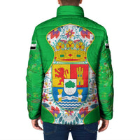 Extremadura Flag Padded Jacket Autonomous Community of Spain - Wonder Print Shop