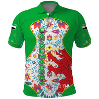 Extremadura Flag Polo Shirt Autonomous Community of Spain - Wonder Print Shop