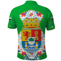 Extremadura Flag Polo Shirt Autonomous Community of Spain - Wonder Print Shop