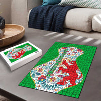 Extremadura Flag Puzzle Autonomous Community of Spain - Wonder Print Shop
