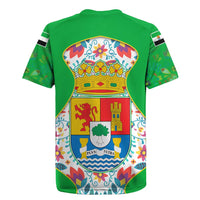Extremadura Flag Rugby Jersey Autonomous Community of Spain - Wonder Print Shop