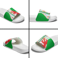 Extremadura Flag Slide Sandals Autonomous Community of Spain - Wonder Print Shop