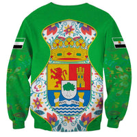 Extremadura Flag Sweatshirt Autonomous Community of Spain - Wonder Print Shop