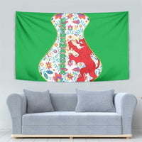 Extremadura Flag Tapestry Autonomous Community of Spain - Wonder Print Shop