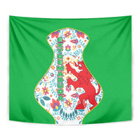 Extremadura Flag Tapestry Autonomous Community of Spain - Wonder Print Shop