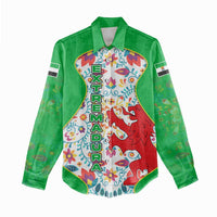 Extremadura Flag Women Casual Shirt Autonomous Community of Spain - Wonder Print Shop