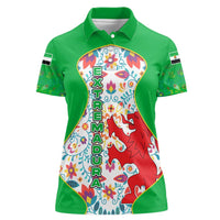 Extremadura Flag Women Polo Shirt Autonomous Community of Spain - Wonder Print Shop