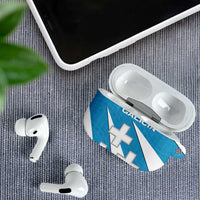 Galicia Flag AirPods Case Autonomous Community of Spain - Wonder Print Shop