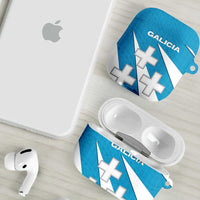 Galicia Flag AirPods Case Autonomous Community of Spain - Wonder Print Shop