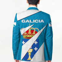 Galicia Flag Blazer Autonomous Community of Spain - Wonder Print Shop