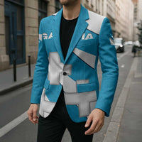 Galicia Flag Blazer Autonomous Community of Spain - Wonder Print Shop