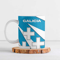 Galicia Flag Ceramic Mug Autonomous Community of Spain - Wonder Print Shop