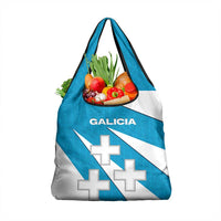 Galicia Flag Grocery Bag Autonomous Community of Spain - Wonder Print Shop