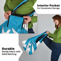 Galicia Flag Grocery Bag Autonomous Community of Spain - Wonder Print Shop