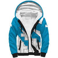 Galicia Flag Sherpa Hoodie Autonomous Community of Spain - Wonder Print Shop