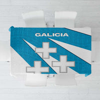 Galicia Flag Tablecloth Autonomous Community of Spain - Wonder Print Shop