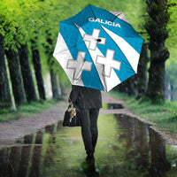 Galicia Flag Umbrella Autonomous Community of Spain - Wonder Print Shop