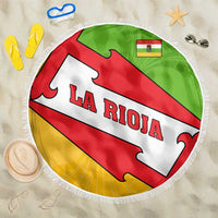 La Rioja Flag Beach Blanket Autonomous Community of Spain - Wonder Print Shop
