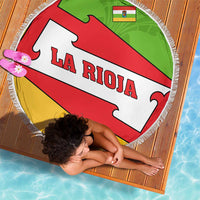 La Rioja Flag Beach Blanket Autonomous Community of Spain - Wonder Print Shop