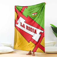 La Rioja Flag Blanket Autonomous Community of Spain - Wonder Print Shop