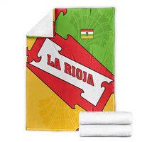 La Rioja Flag Blanket Autonomous Community of Spain - Wonder Print Shop