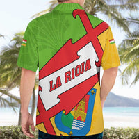La Rioja Flag Hawaiian Shirt Autonomous Community of Spain - Wonder Print Shop
