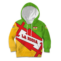 La Rioja Flag Kid Hoodie Autonomous Community of Spain - Wonder Print Shop