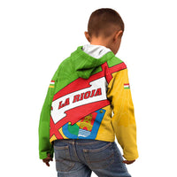 La Rioja Flag Kid Hoodie Autonomous Community of Spain - Wonder Print Shop