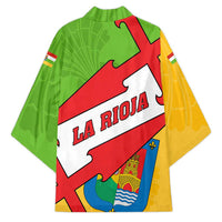 La Rioja Flag Kimono Autonomous Community of Spain - Wonder Print Shop